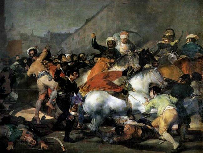 Francisco de goya y Lucientes The Second of May, 1808 Spain oil painting art